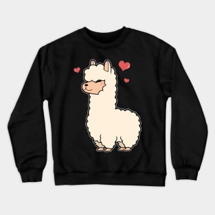 Cute Alpaca Baby Crewneck Sweatshirt